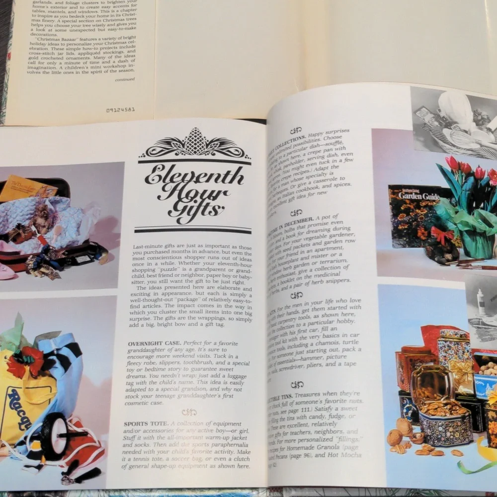 Vintage 80s Christmas Cookbook Southern Living 1981 Holiday Recipes & Baking